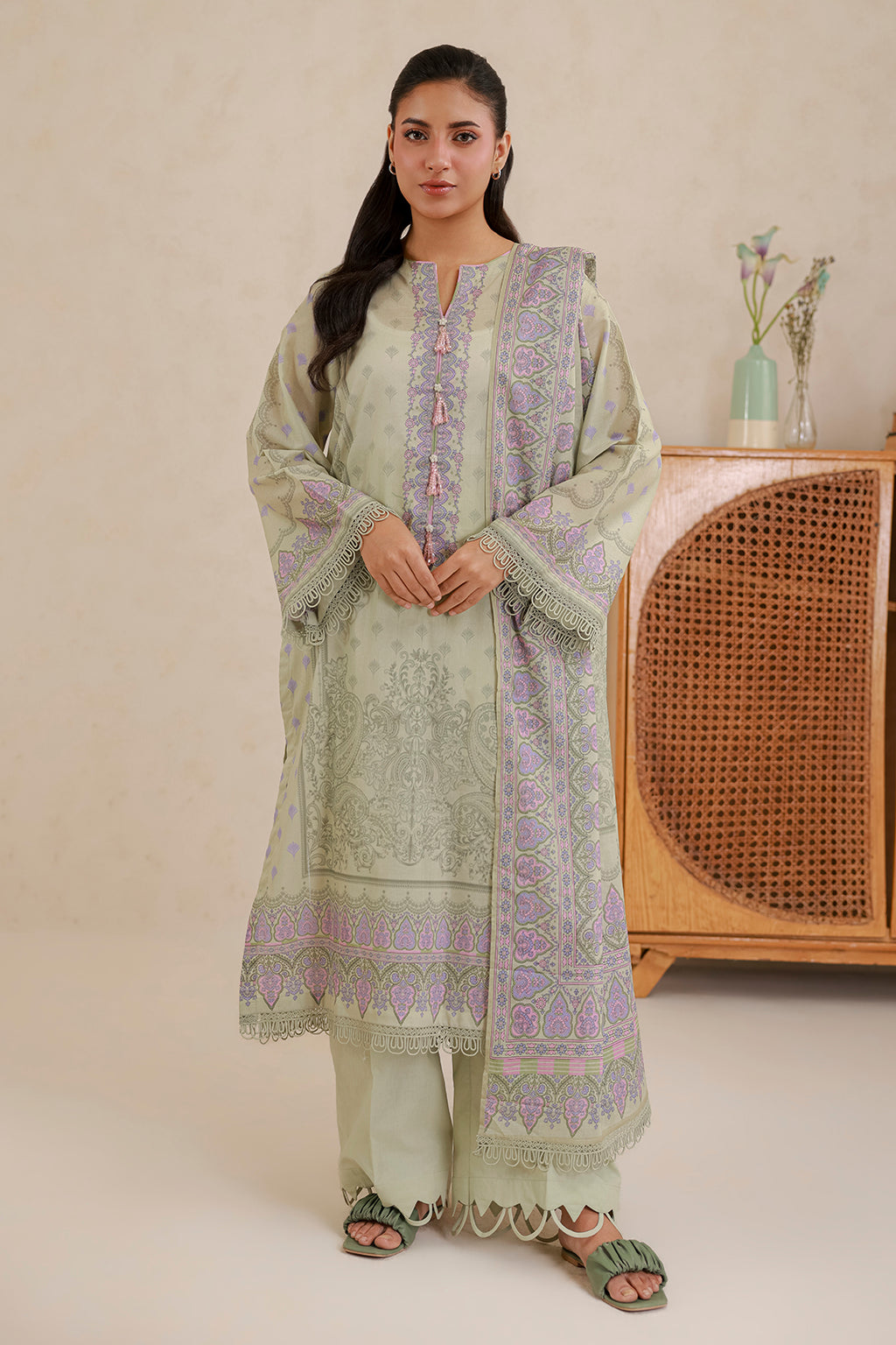 Shirt Shalwar Dupatta - 0875