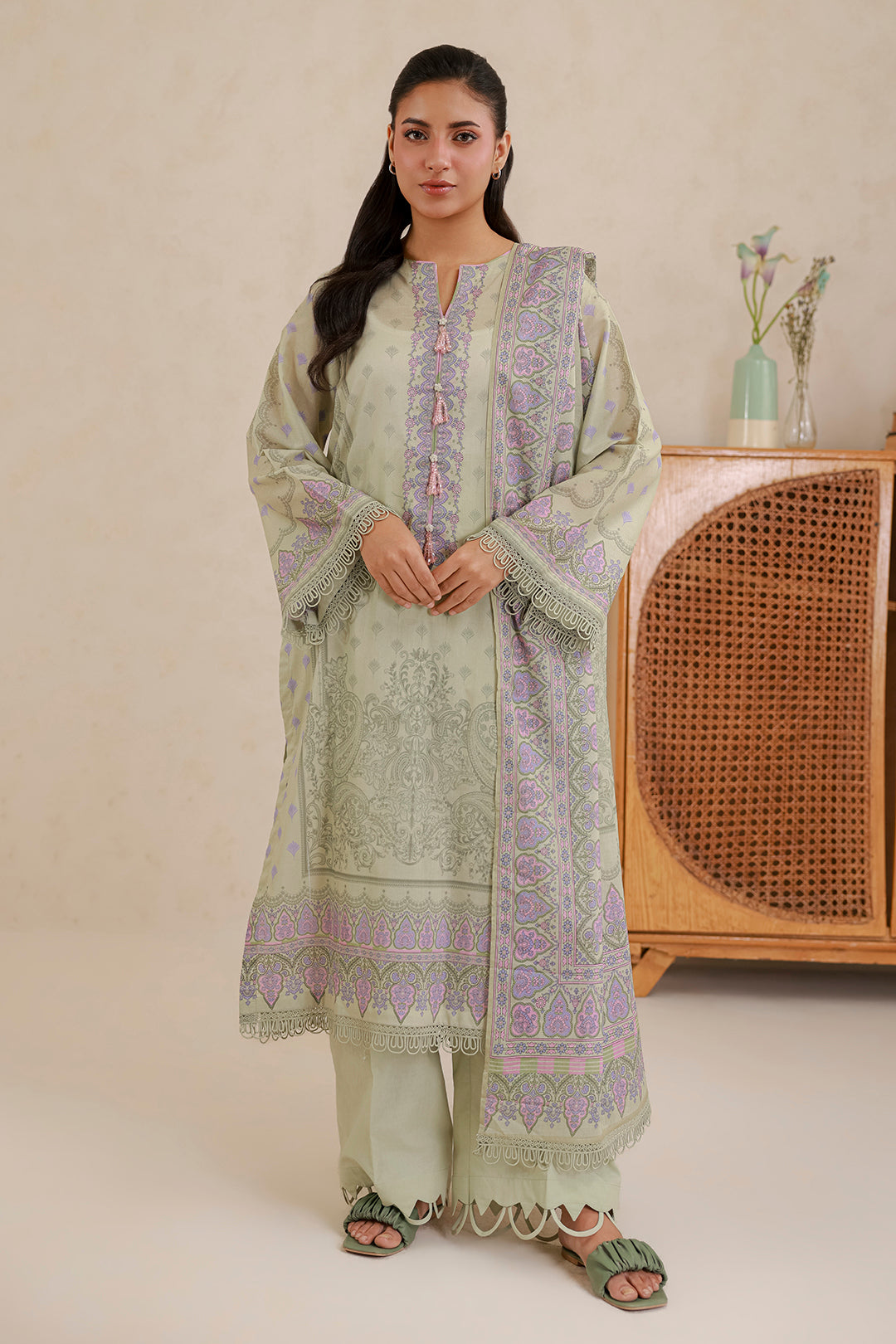 Shirt Shalwar Dupatta - 0875