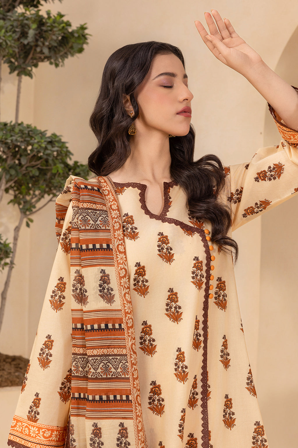 Shirt Shalwar Dupatta - 0876