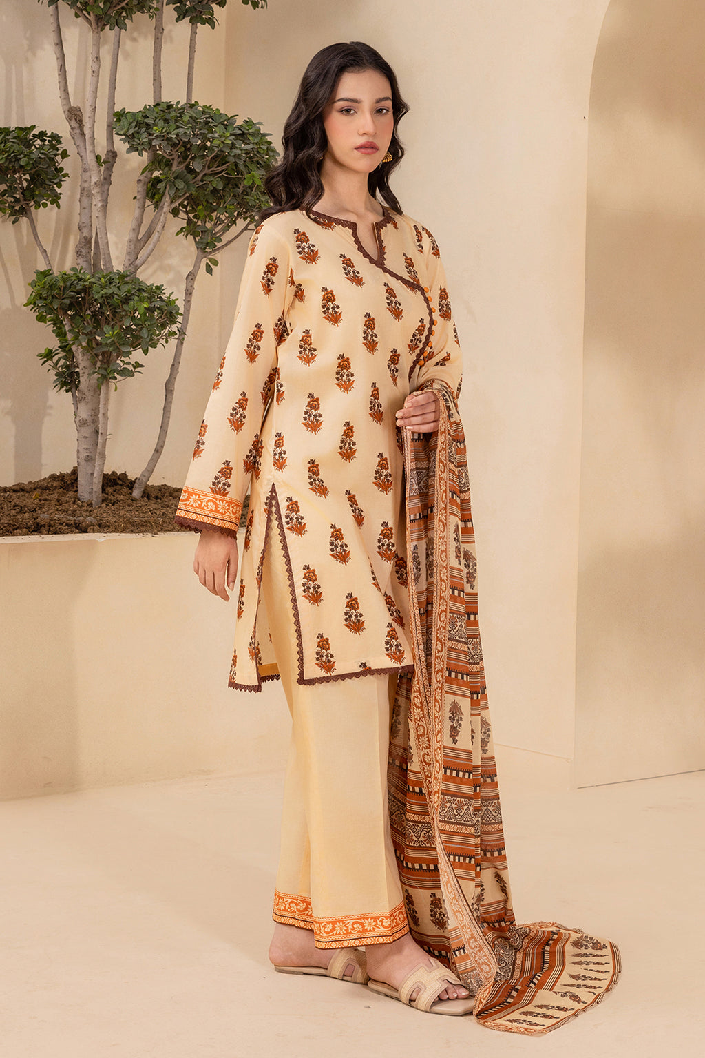 Shirt Shalwar Dupatta - 0876