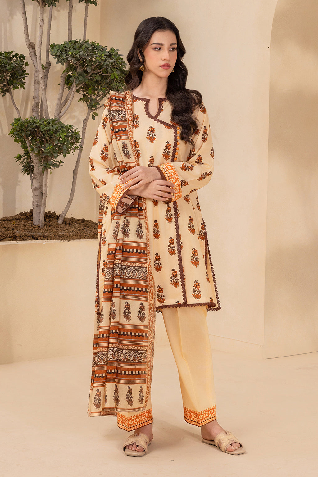 Shirt Shalwar Dupatta - 0876