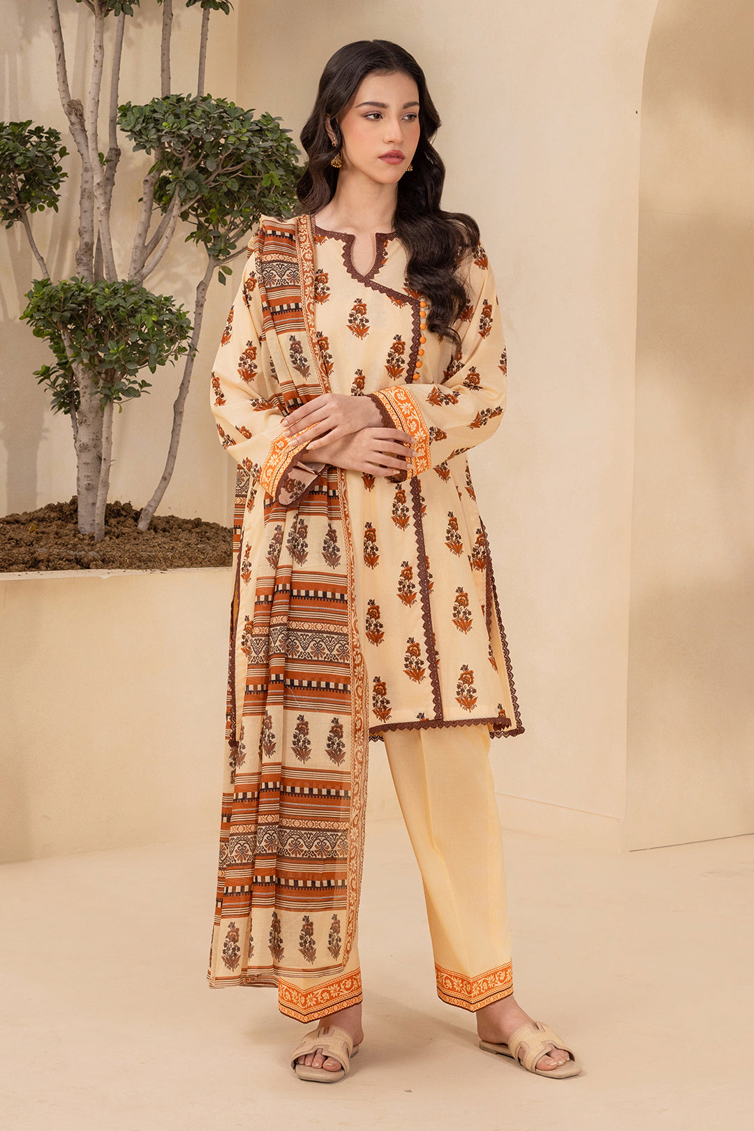 Shirt Shalwar Dupatta - 0876