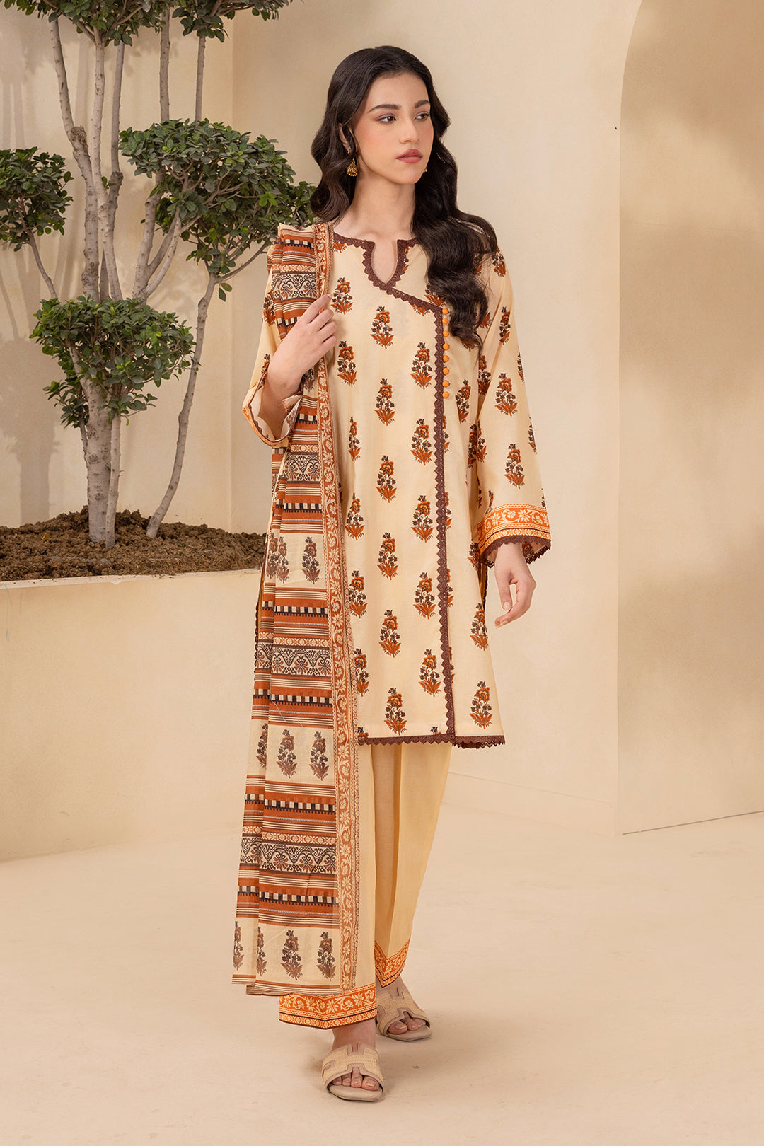 Shirt Shalwar Dupatta - 0876