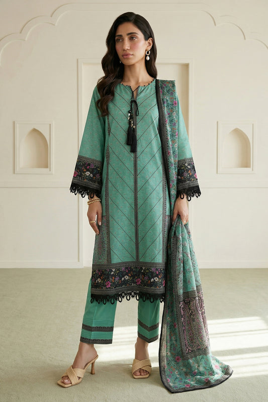 Shirt Shalwar Dupatta - 0877