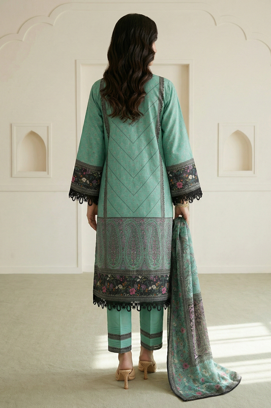 Shirt Shalwar Dupatta - 0877