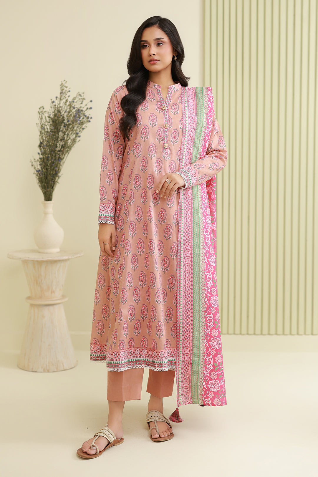 Shirt Shalwar Dupatta - 0878