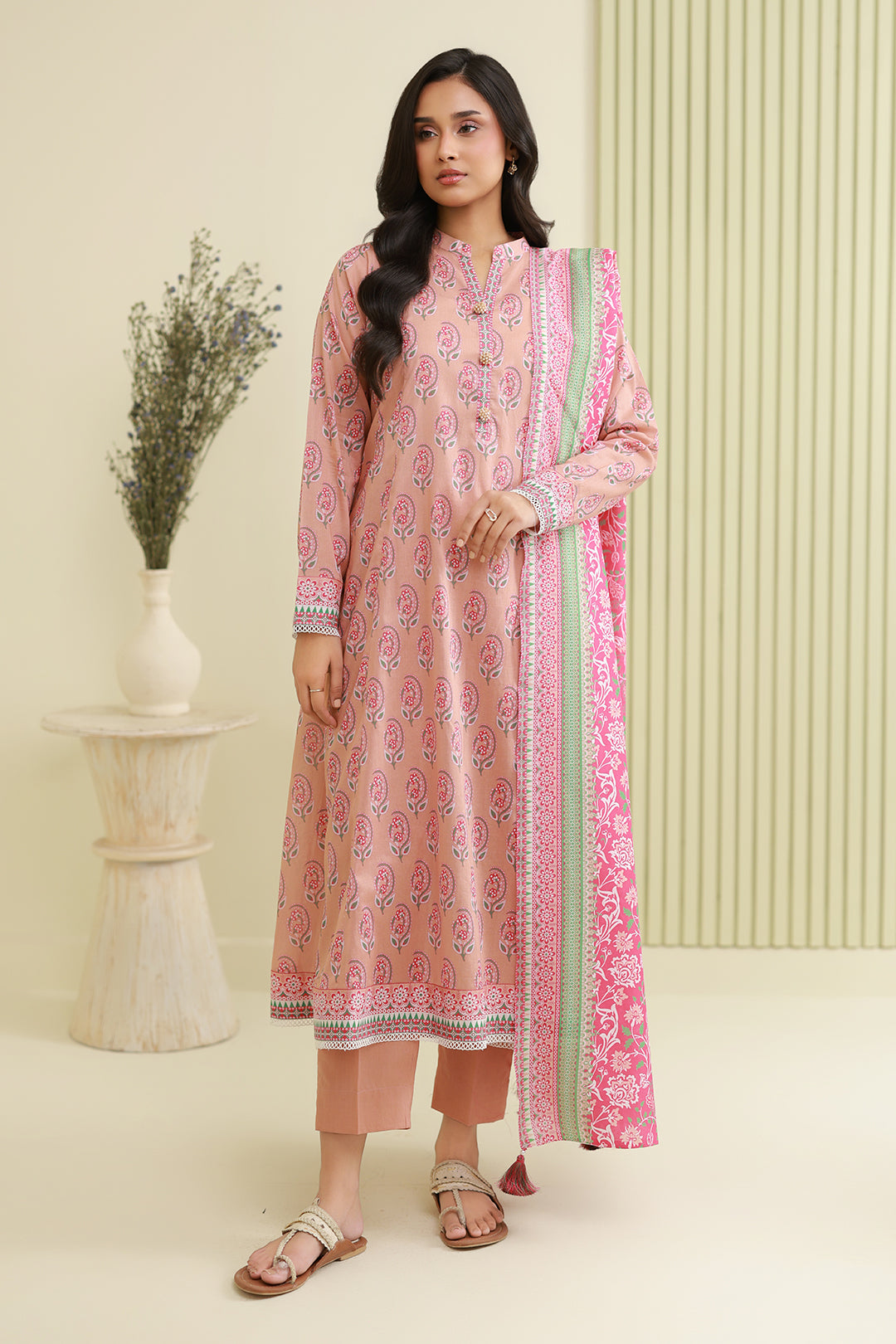 Shirt Shalwar Dupatta - 0878