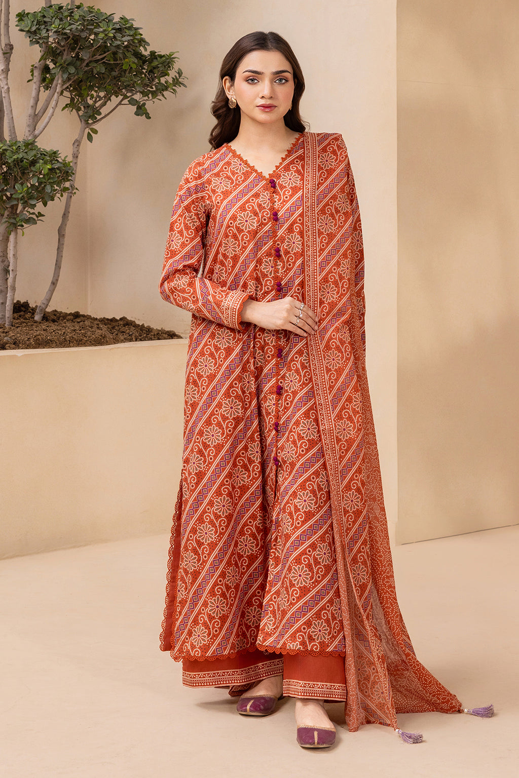 Shirt Shalwar Dupatta - 0880