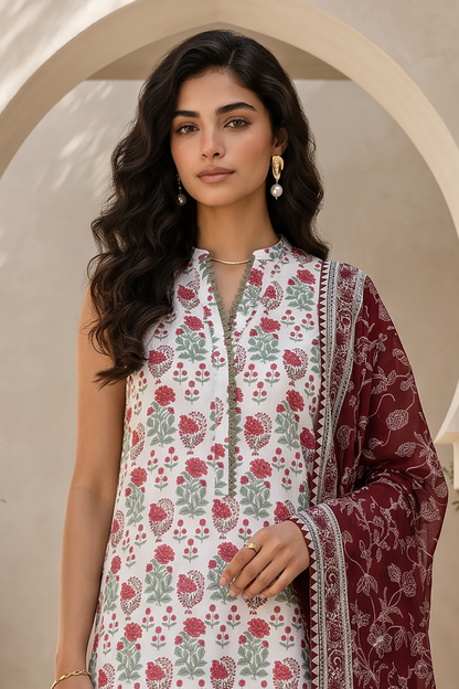 Shirt Shalwar Dupatta - 0885