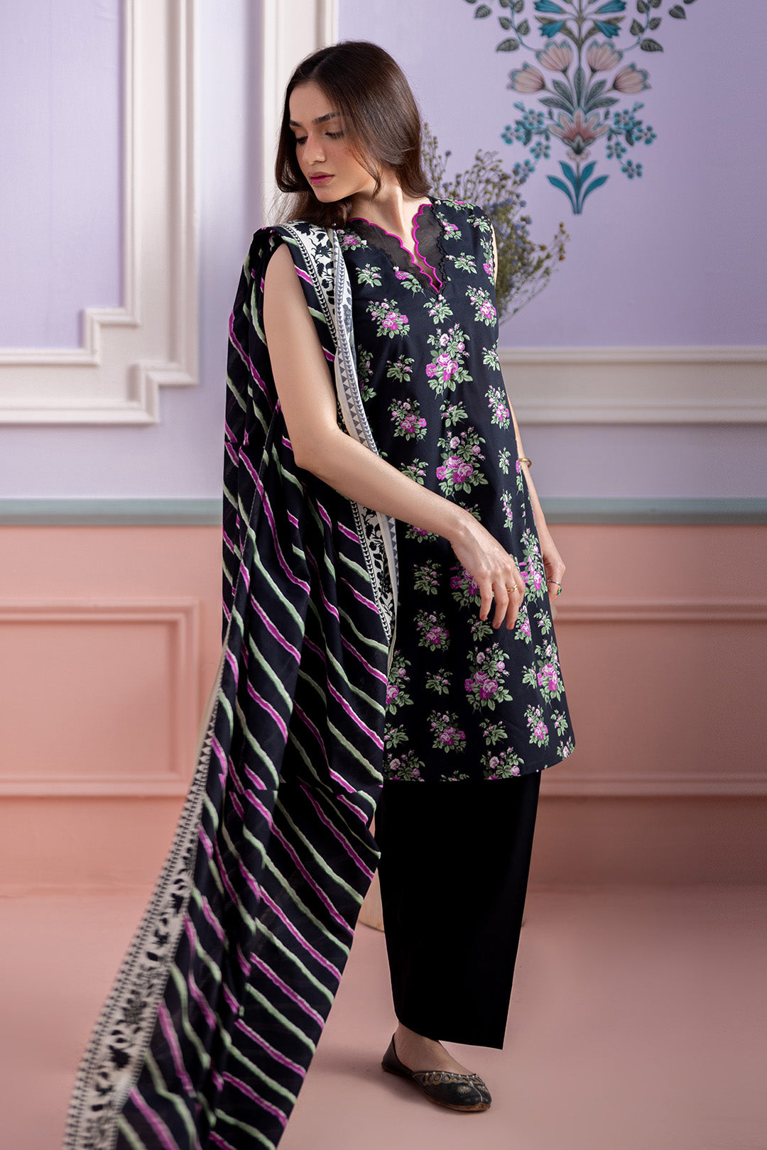 Shirt Shalwar Dupatta - 0886