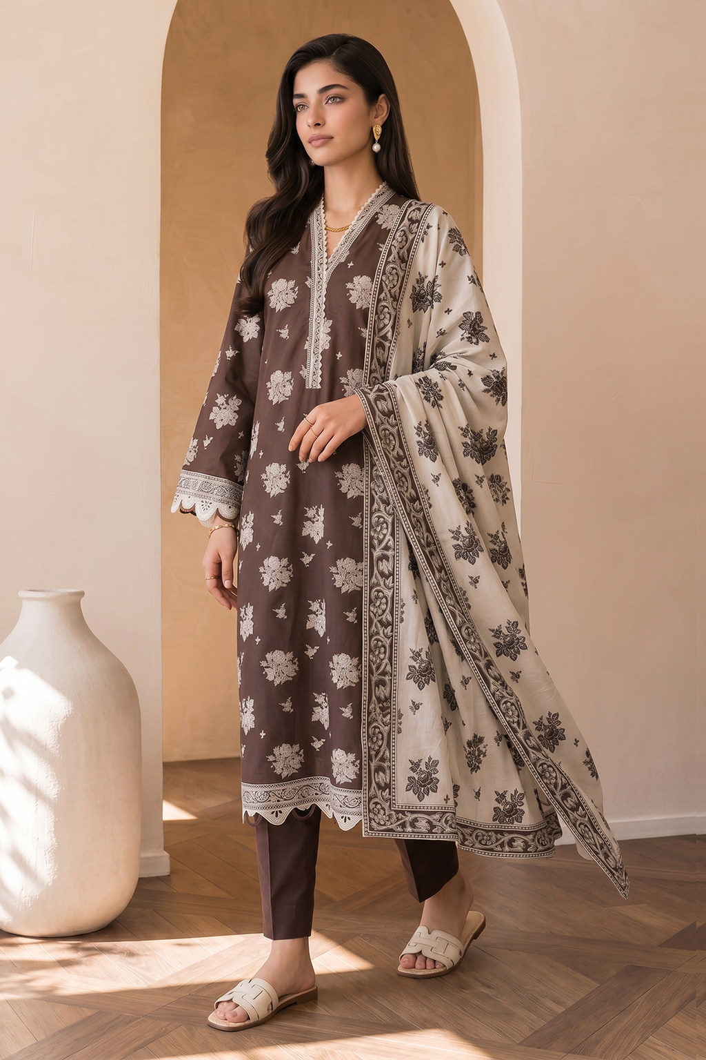Shirt Shalwar Dupatta - 0893