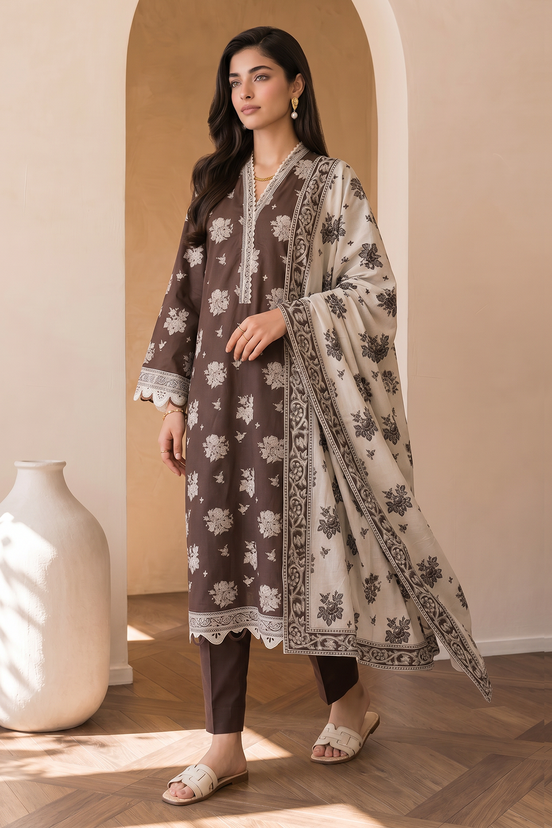 Shirt Shalwar Dupatta - 0893