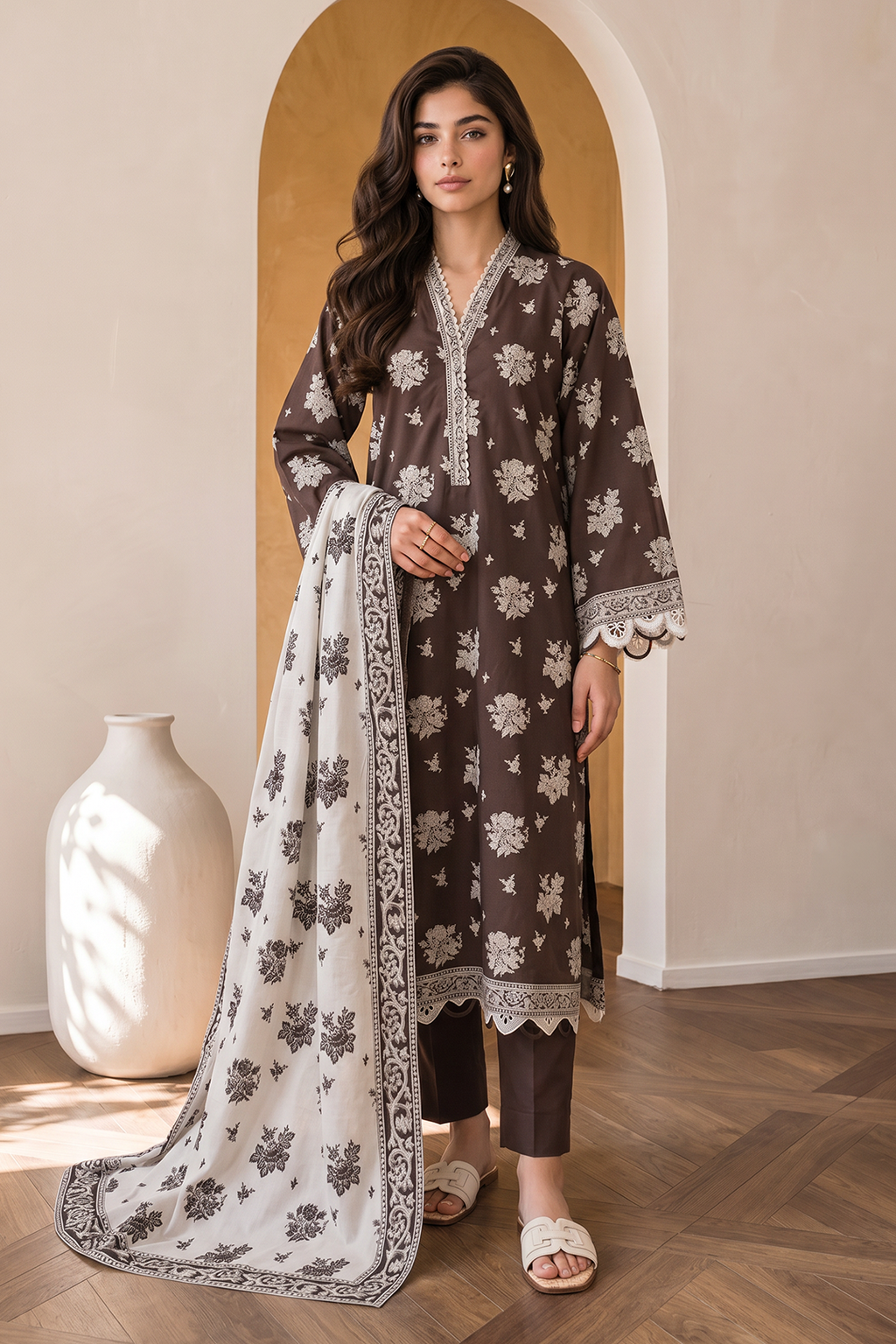 Shirt Shalwar Dupatta - 0893