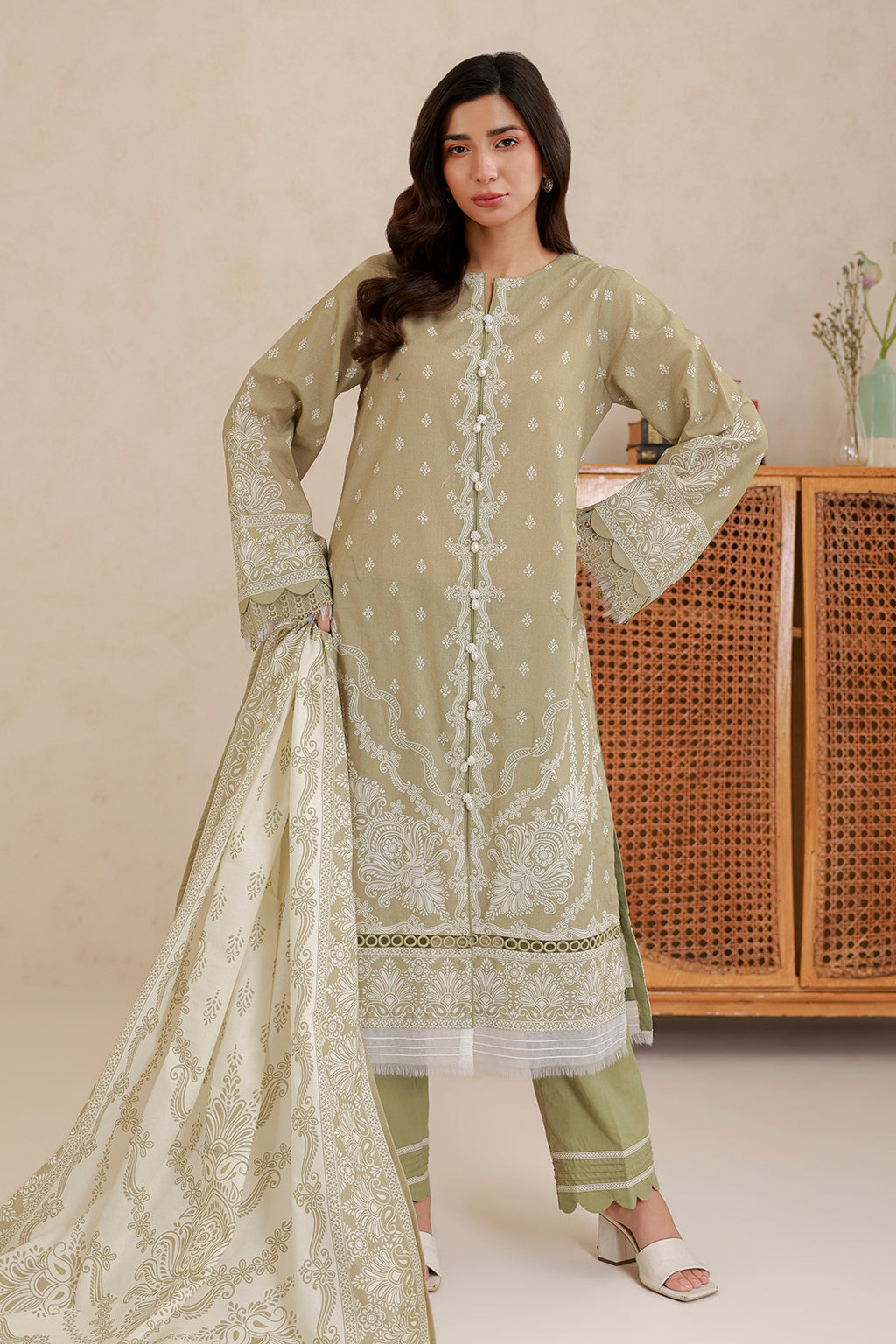 Shirt Shalwar Dupatta - 0895