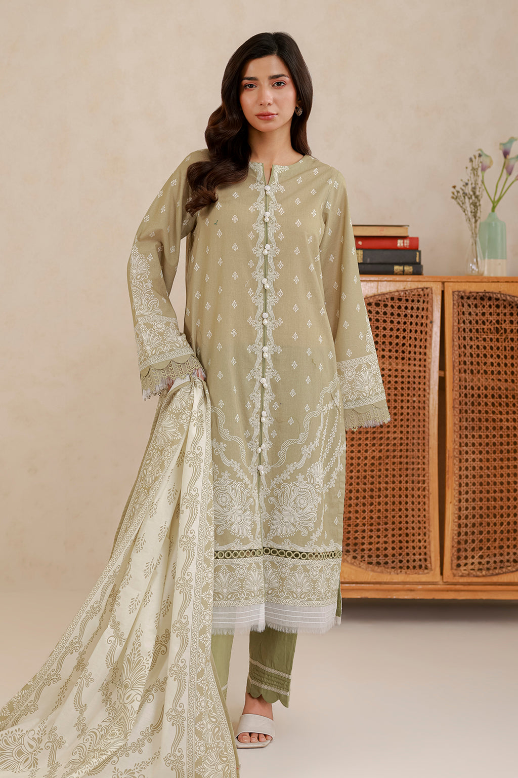 Shirt Shalwar Dupatta - 0895