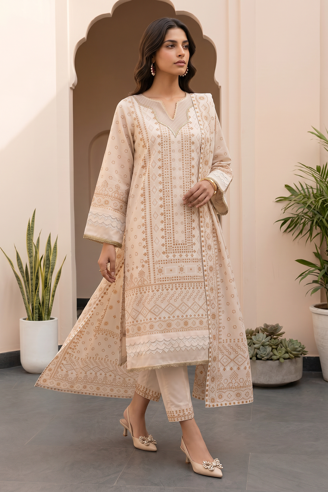 Shirt Shalwar Dupatta - 0900