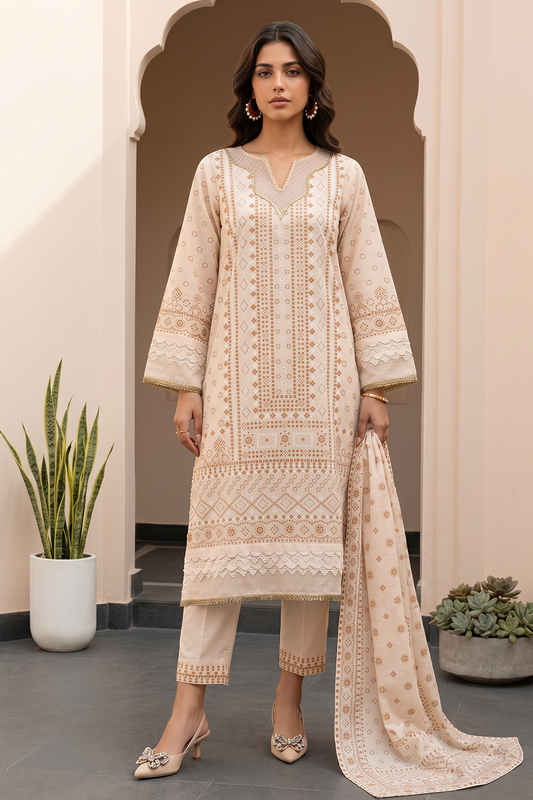 Shirt Shalwar Dupatta - 0900