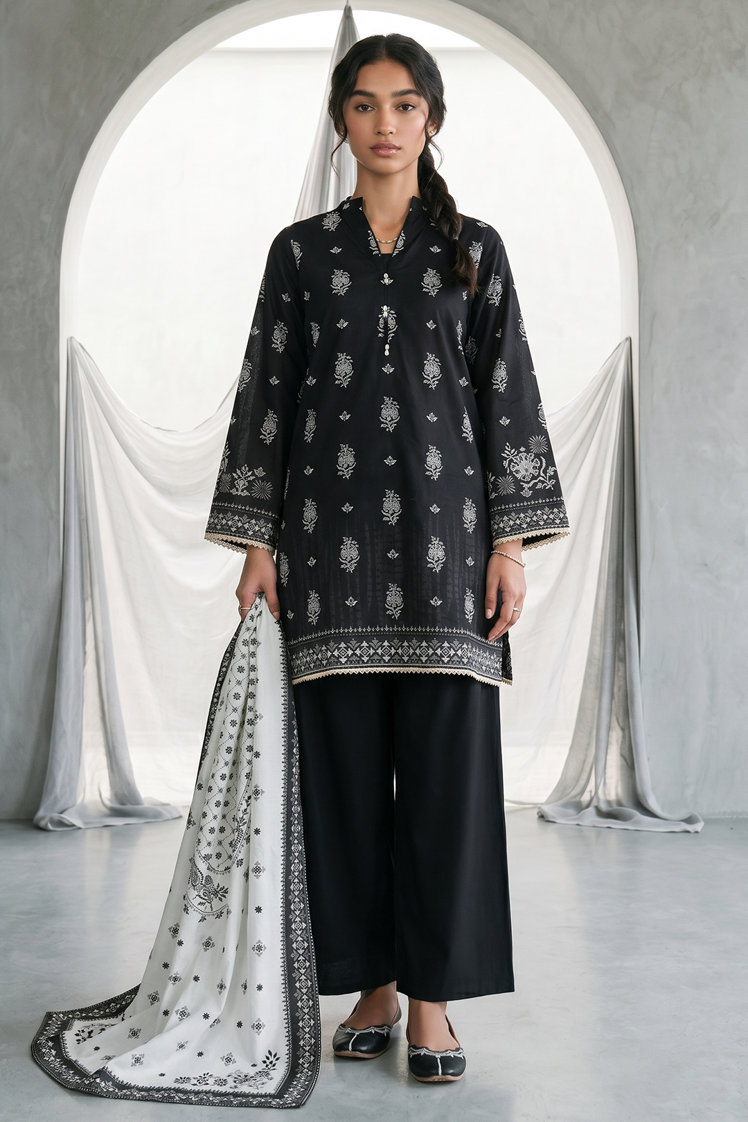 Shirt Shalwar Dupatta - 0938