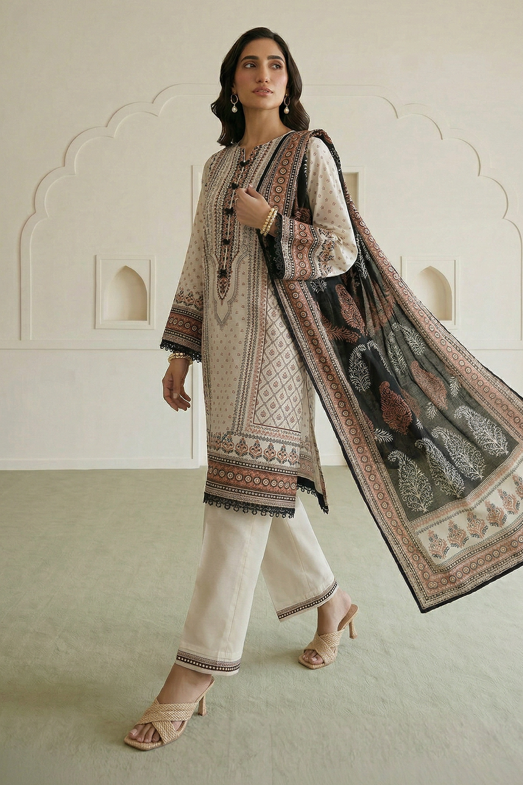 Shirt Shalwar Dupatta - 0940