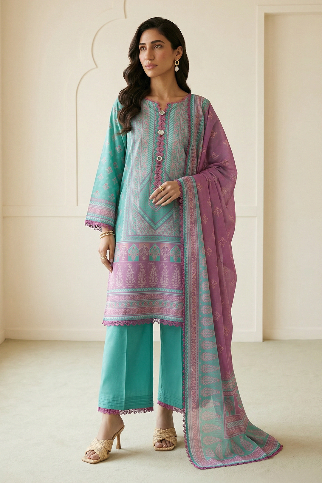 Shirt Shalwar Dupatta - 0942