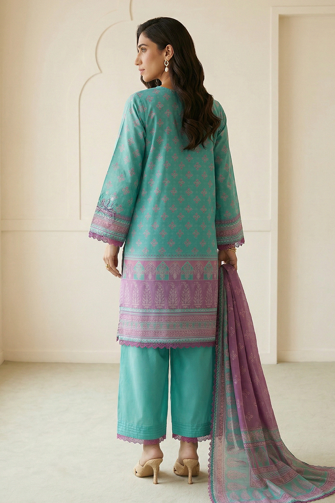 Shirt Shalwar Dupatta - 0942