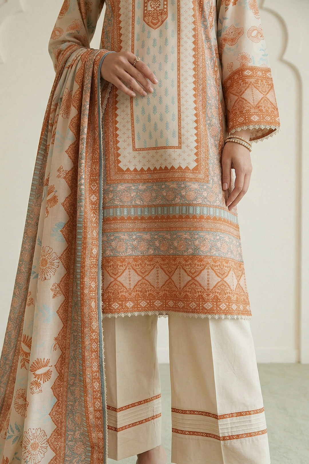Shirt Shalwar Dupatta - 0944