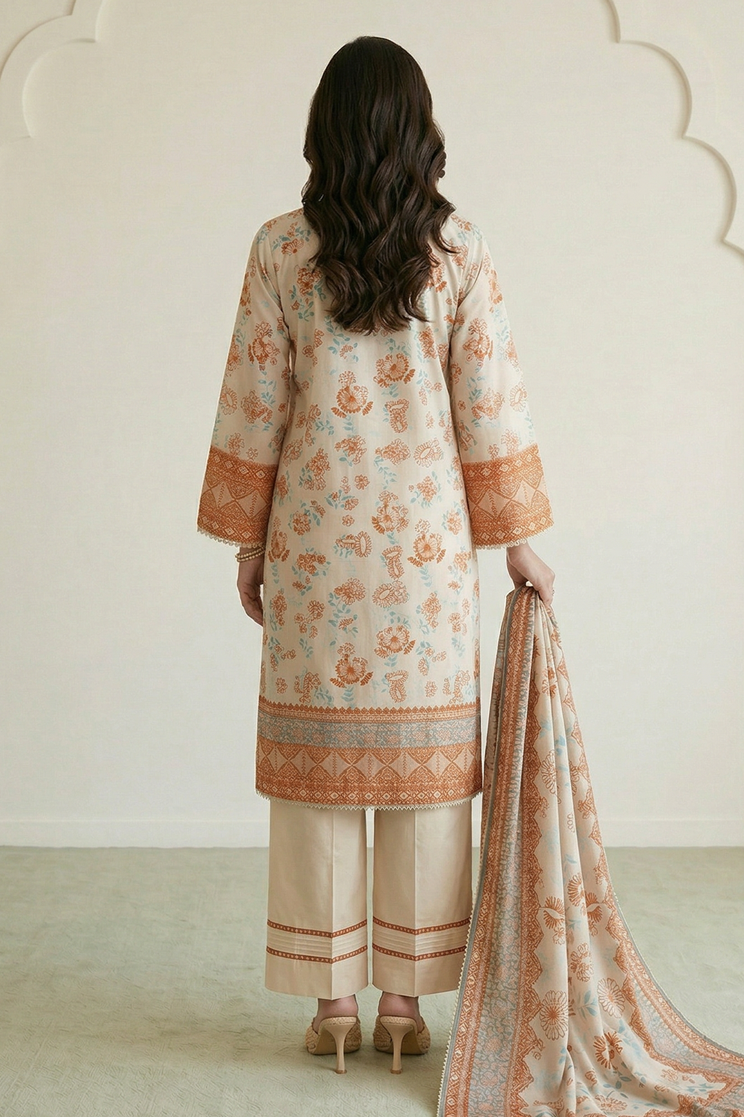 Shirt Shalwar Dupatta - 0944