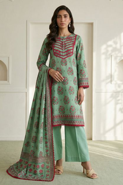 Shirt Shalwar Dupatta - 0946