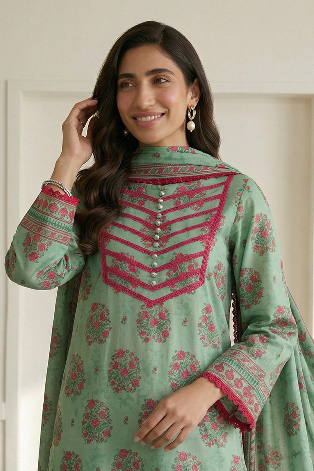 Shirt Shalwar Dupatta - 0946