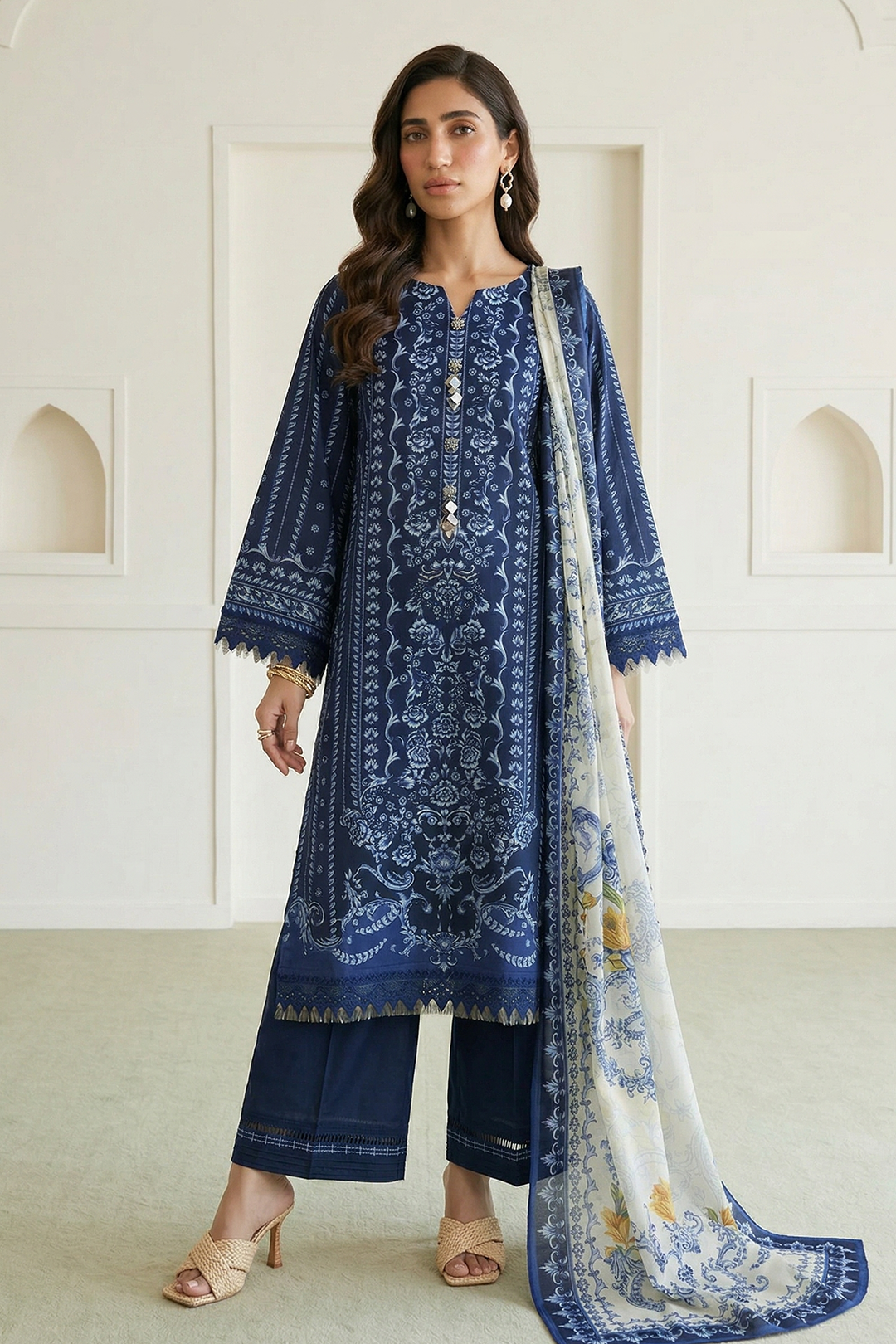 Shirt Shalwar Dupatta - 0948