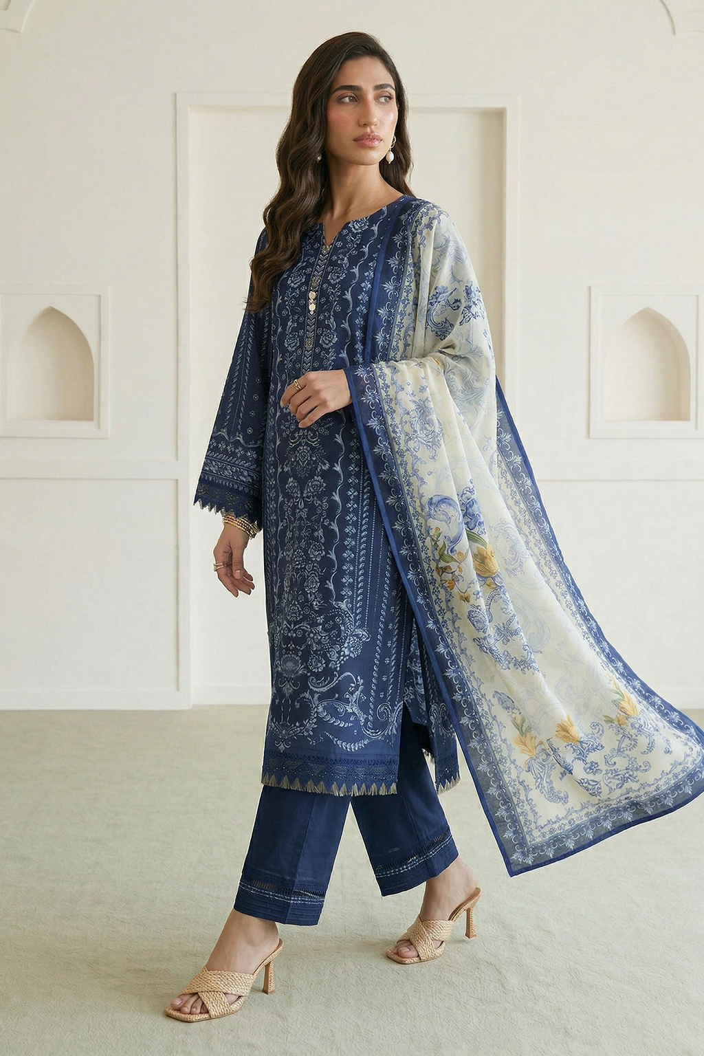 Shirt Shalwar Dupatta - 0948