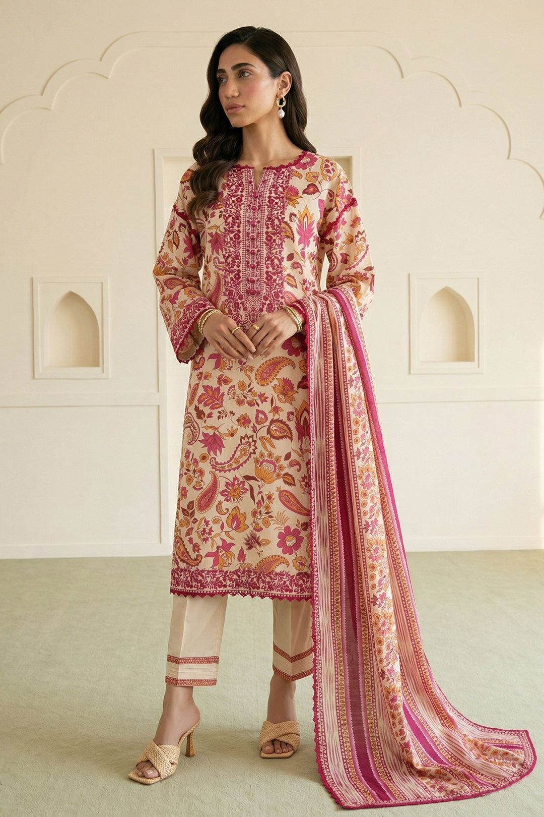 Shirt Shalwar Dupatta - 0950