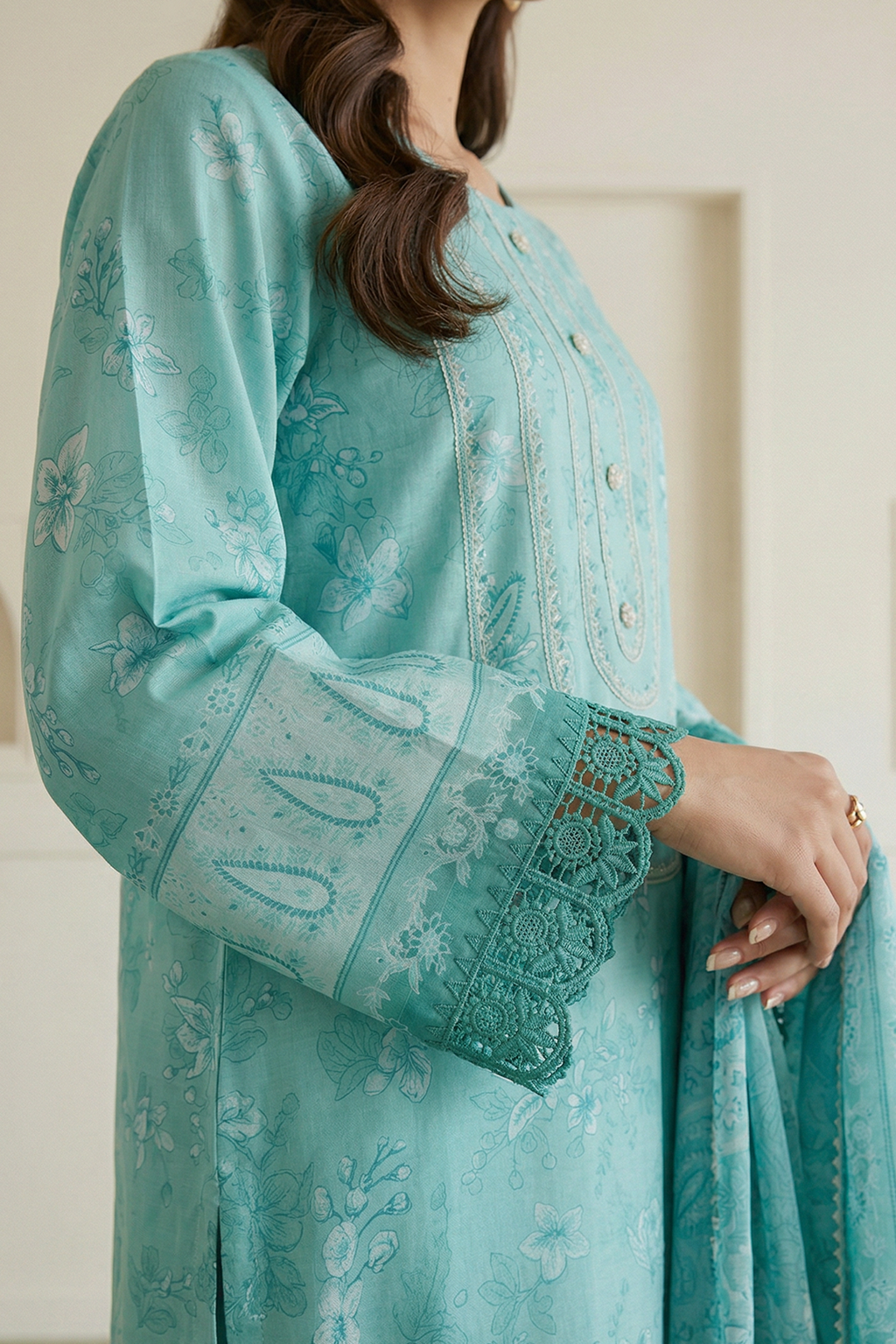 Shirt Shalwar Dupatta - 0954