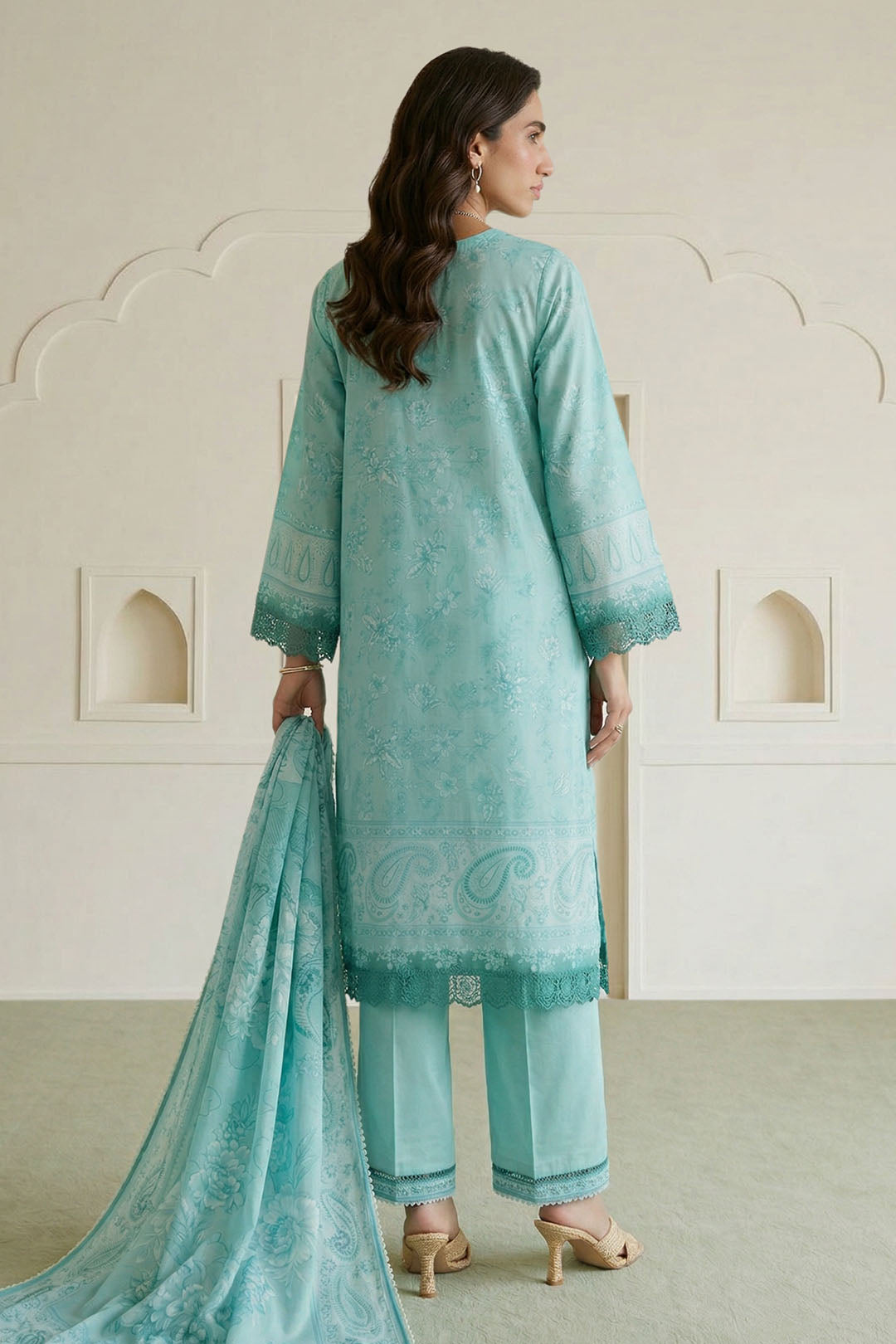 Shirt Shalwar Dupatta - 0954