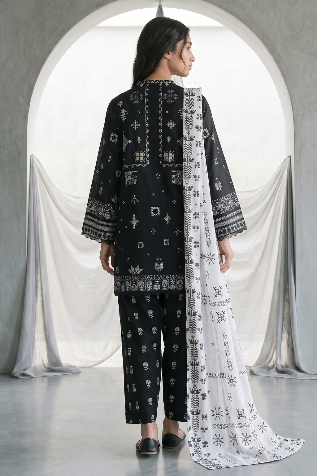 Shirt Shalwar Dupatta - 0957