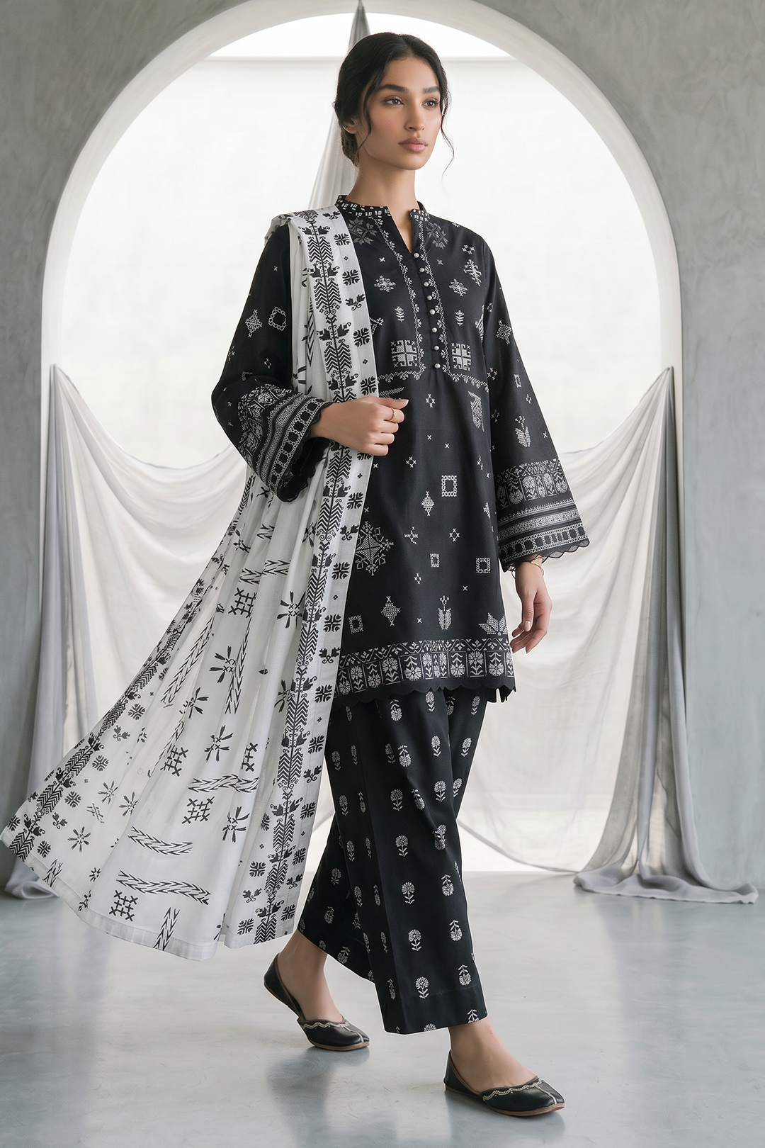 Shirt Shalwar Dupatta - 0957