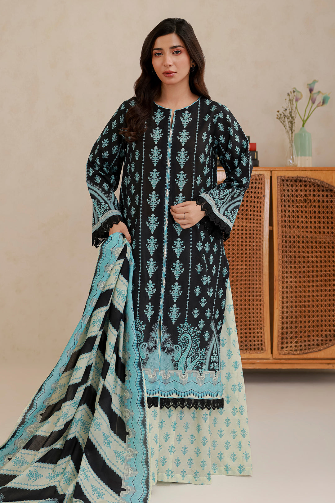Shirt Shalwar Dupatta - 0958