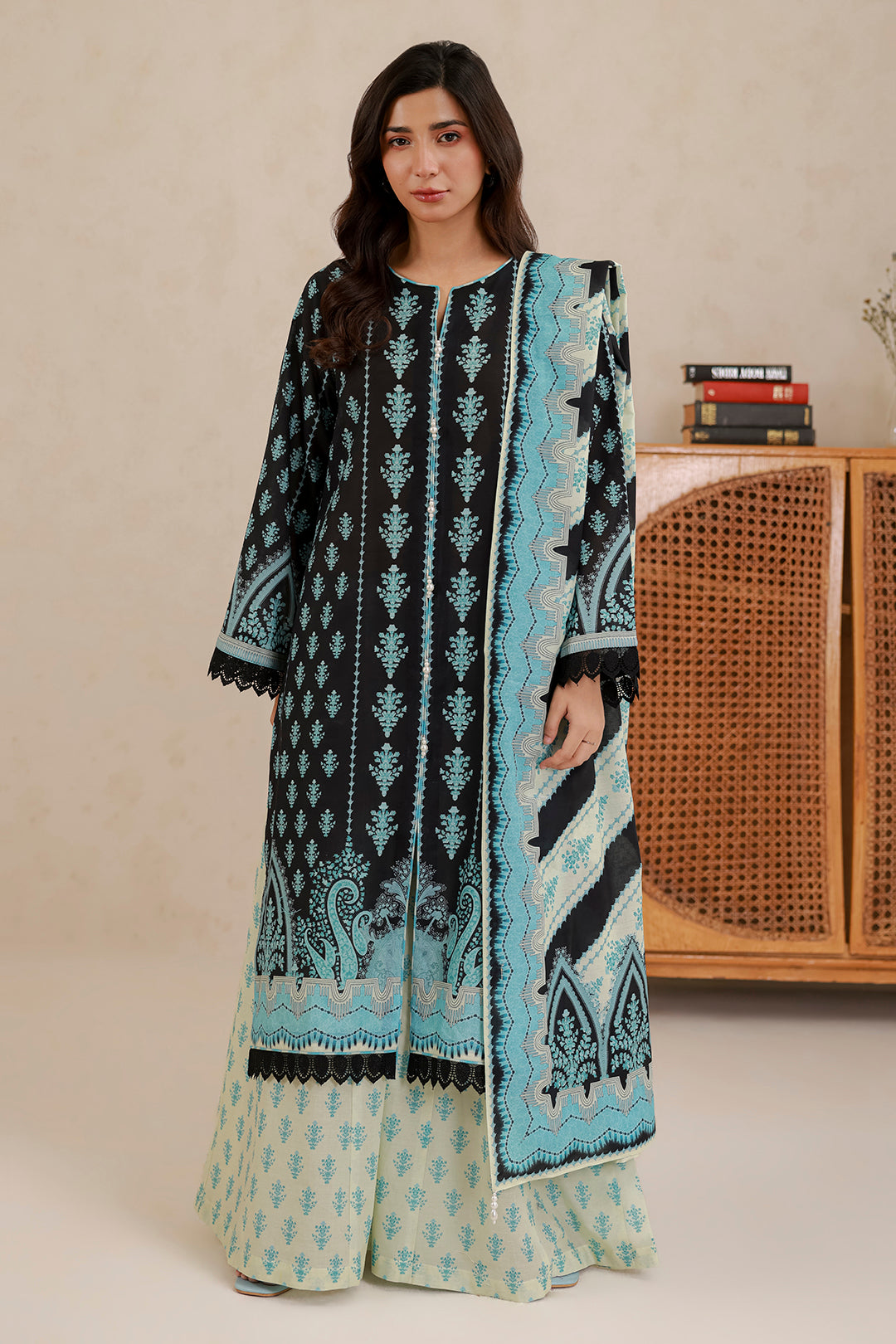 Shirt Shalwar Dupatta - 0958
