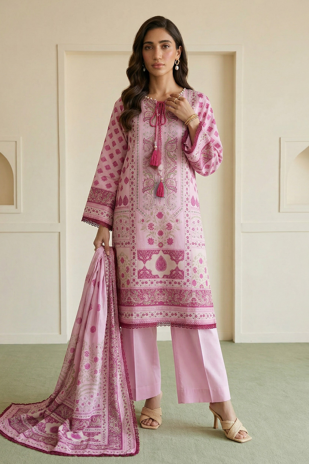 Shirt Shalwar Dupatta - 0961