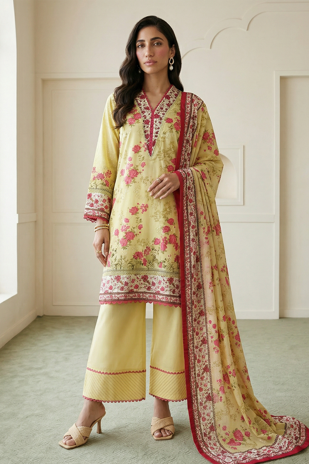 Shirt Shalwar Dupatta - 0965