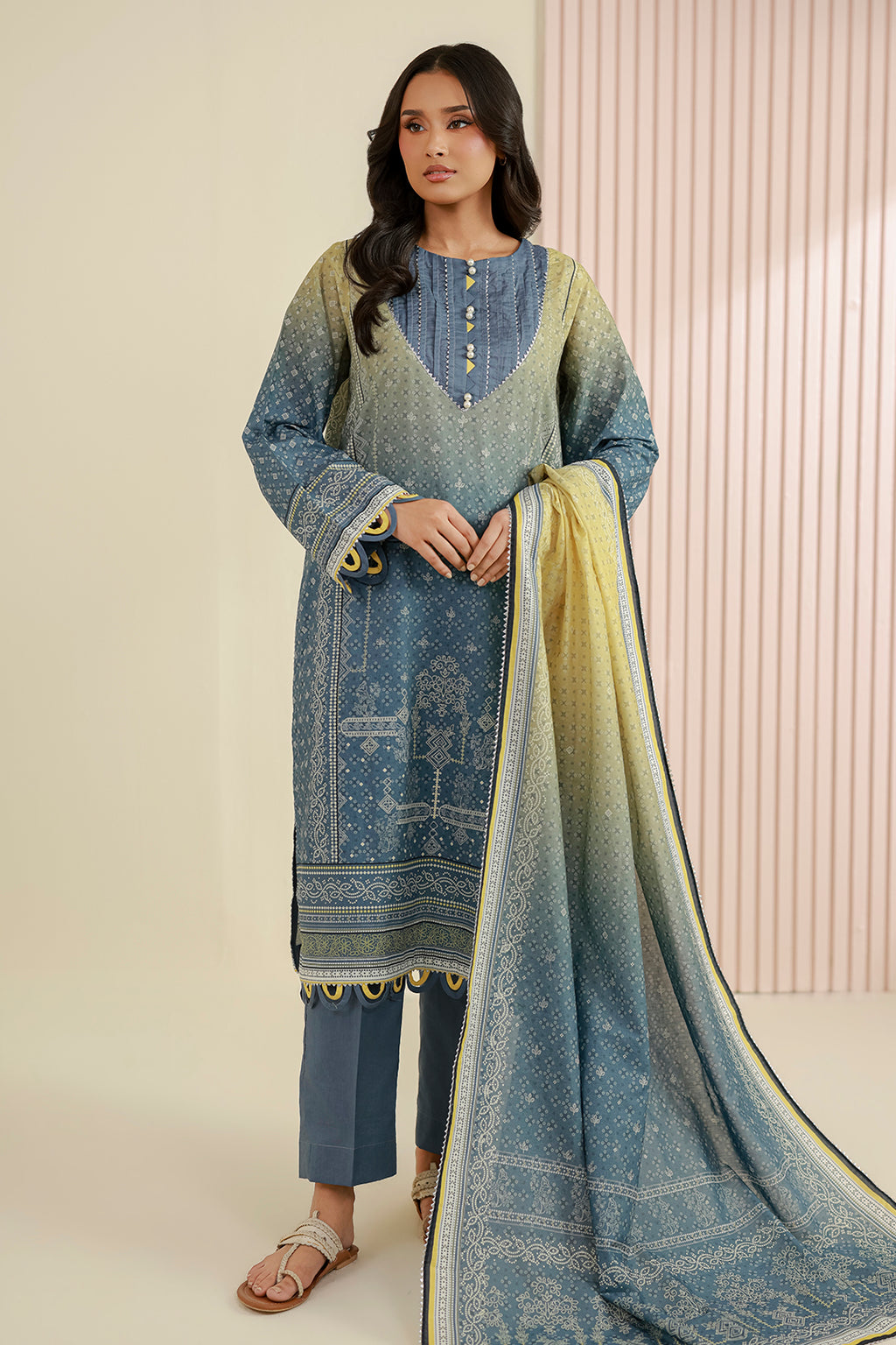 Shirt Shalwar Dupatta - 1005