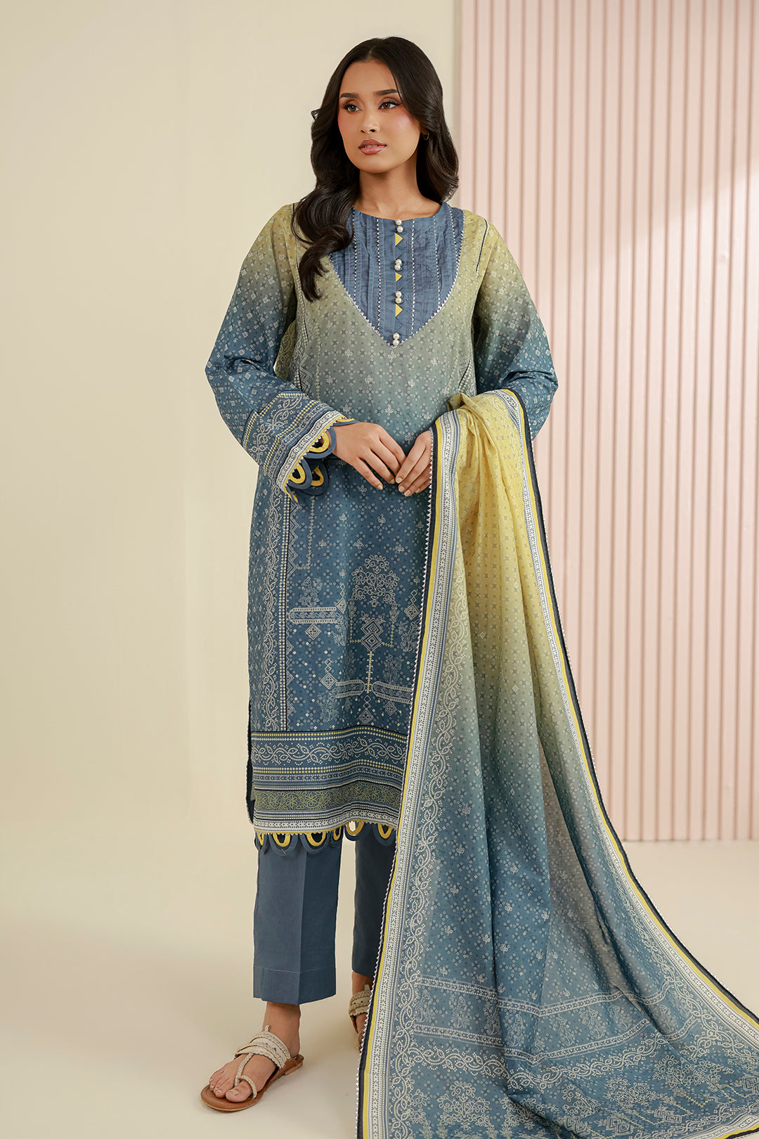 Shirt Shalwar Dupatta - 1005