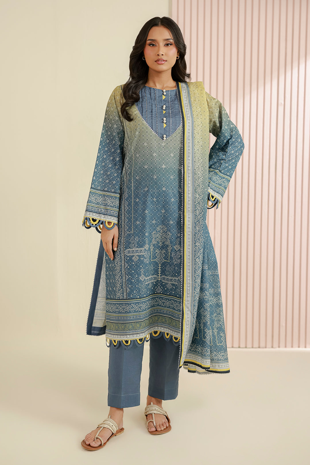 Shirt Shalwar Dupatta - 1005