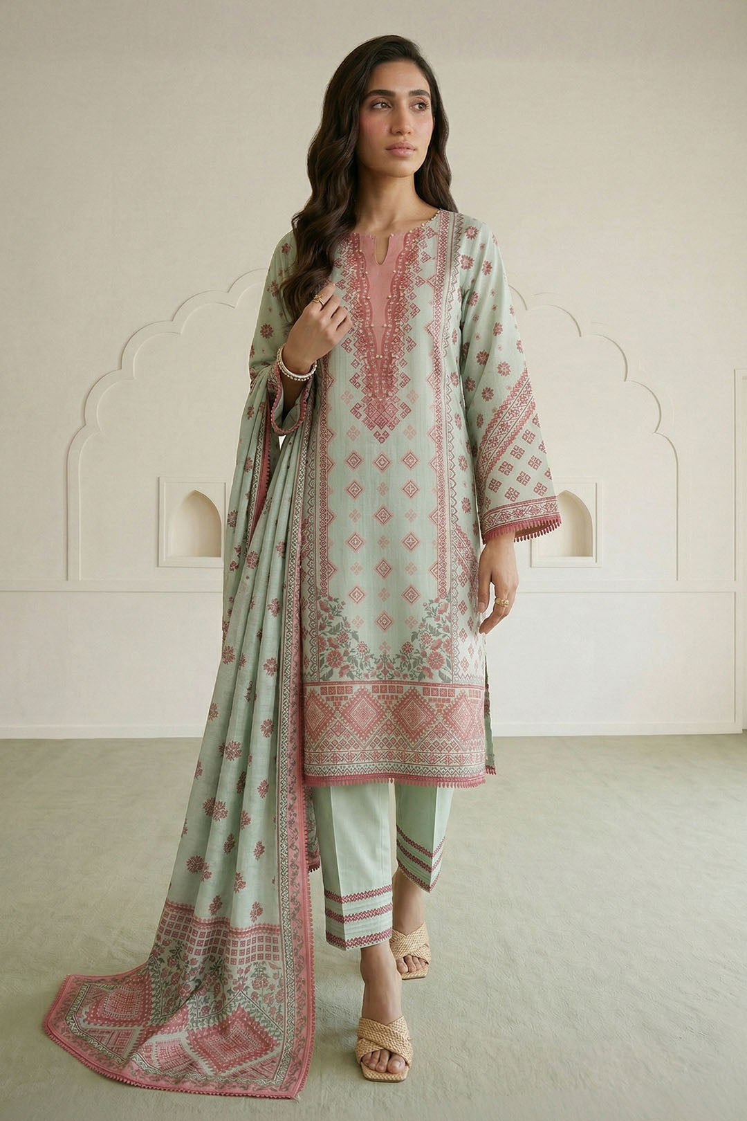 Shirt Shalwar Dupatta - 1008