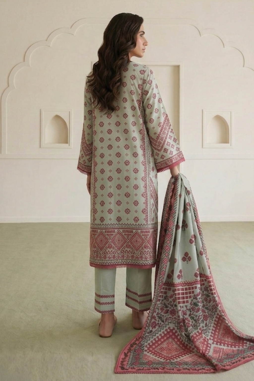 Shirt Shalwar Dupatta - 1008