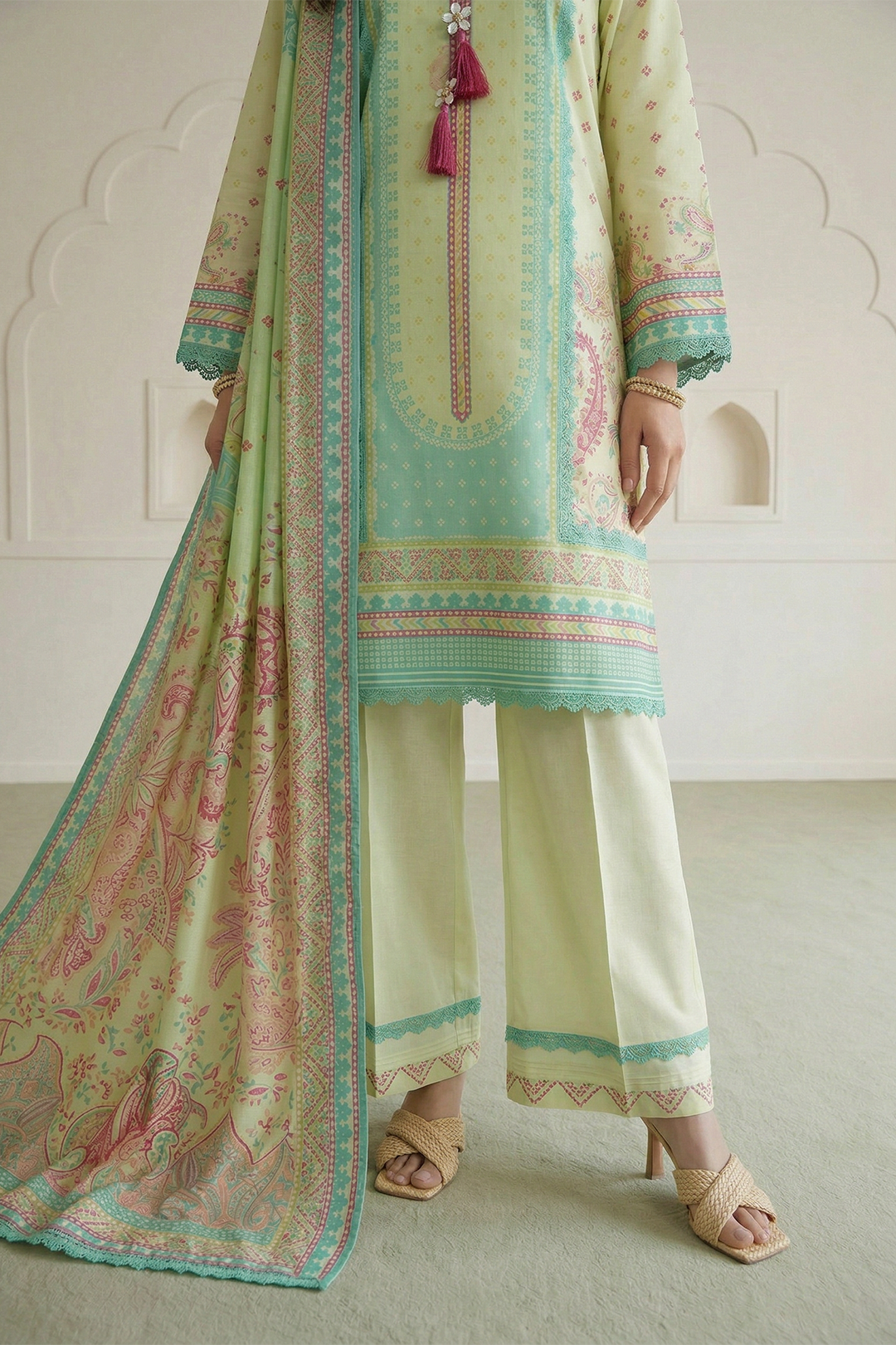 Shirt Shalwar Dupatta - 1014