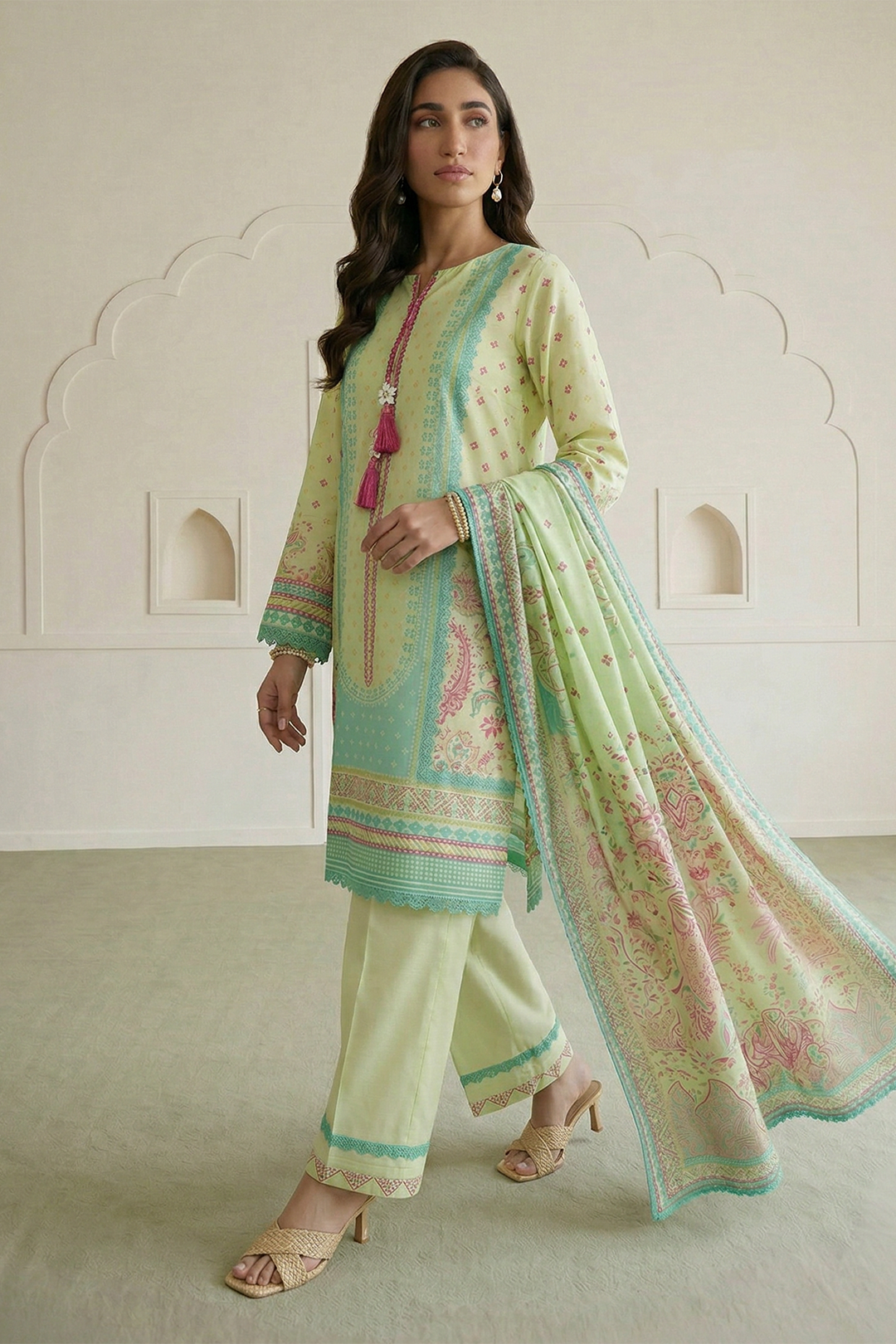 Shirt Shalwar Dupatta - 1014