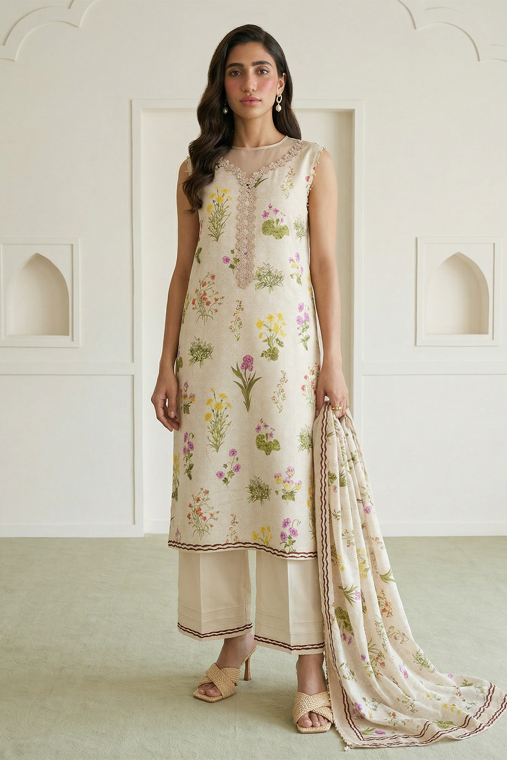 Shirt Shalwar Dupatta - 1018