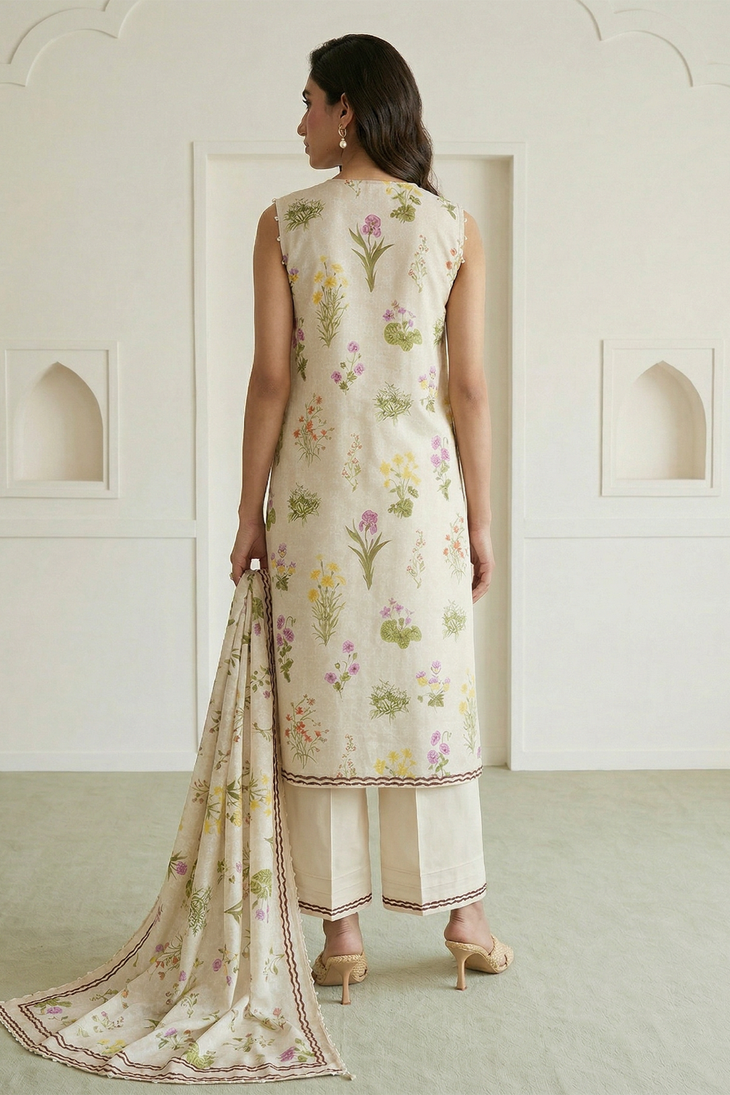 Shirt Shalwar Dupatta - 1018