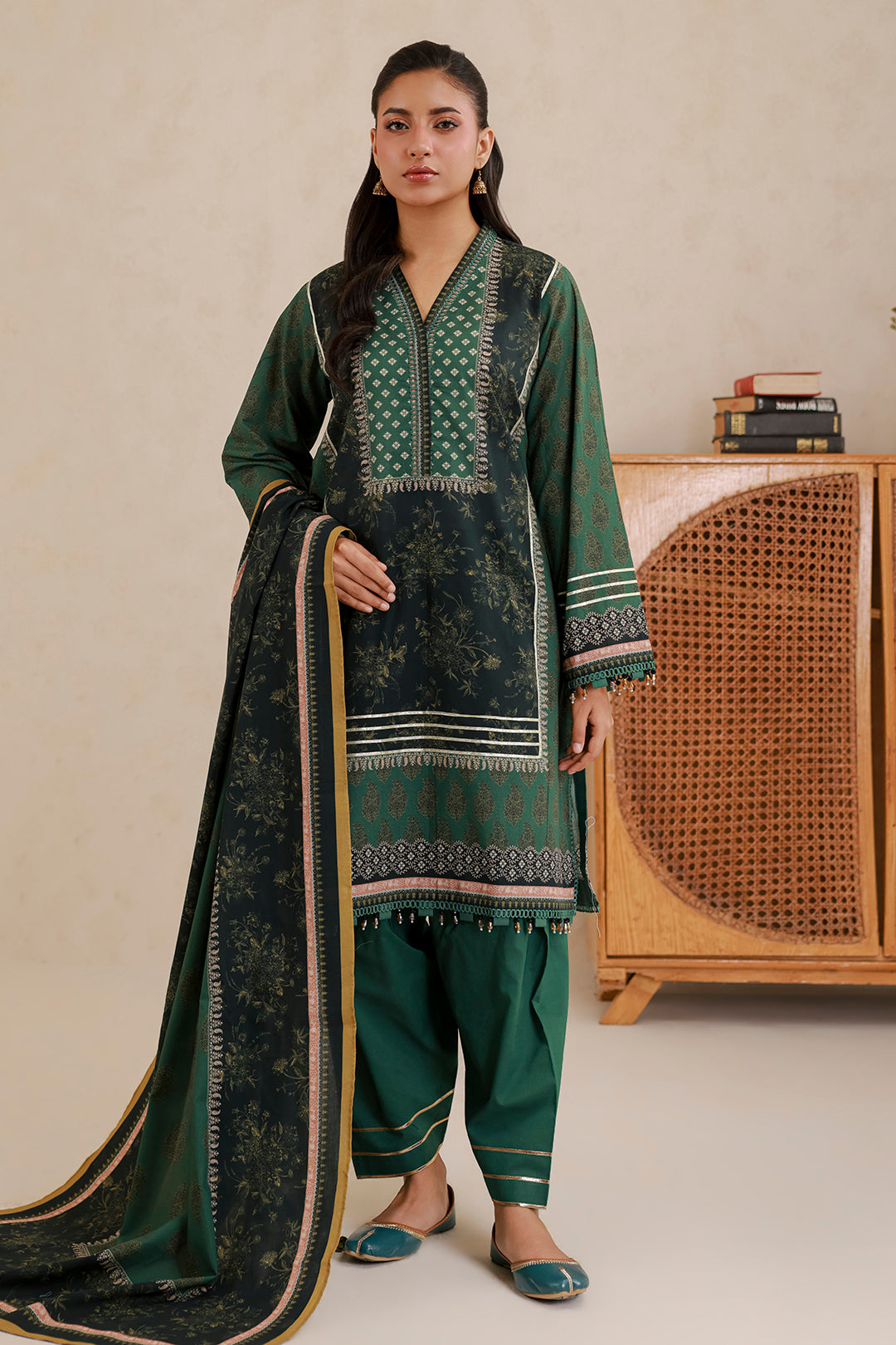 Shirt Shalwar Dupatta - 1019